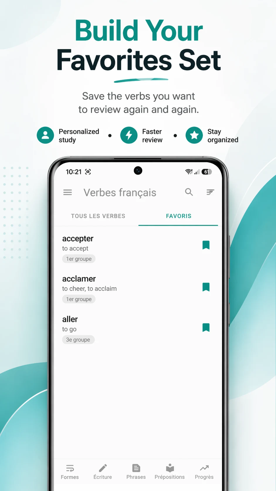 French Verbs - Conjugation screenshot