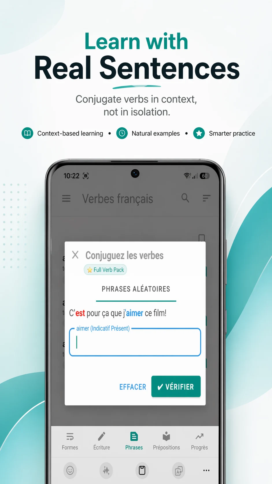 French Verbs - Conjugation screenshot
